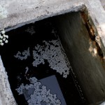 вода внутри коллекторной ямы