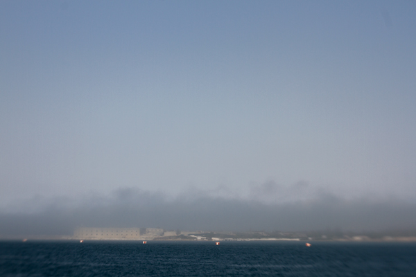 туман над морем